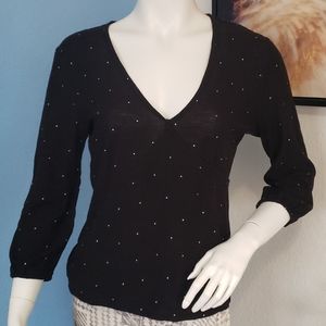 Lucky Brand 3/4 Sleeve Size L